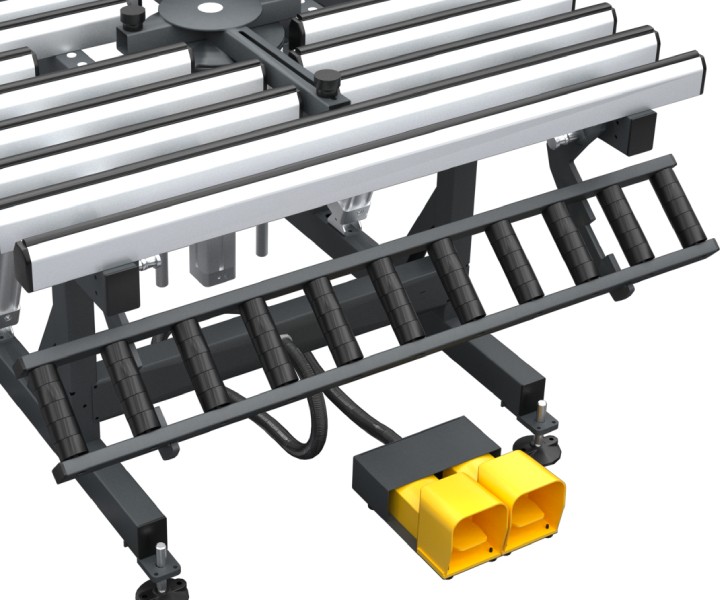 BA 411 Door sliding roller conveyor Emmegi